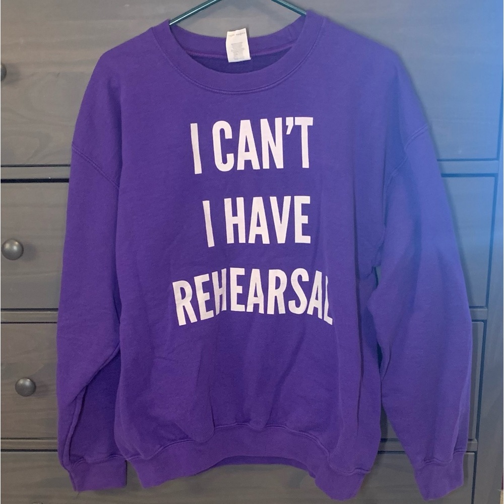 “I Can’t I Have Rehearsal”